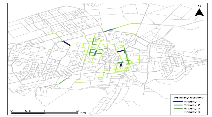 Lee más sobre el artículo Integrating pedestrian-habitat models and network kernel density estimations to measure street pedestrian suitability